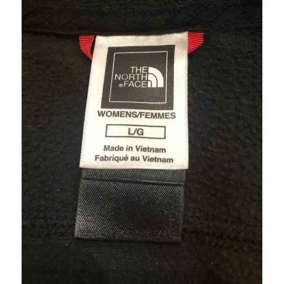 The North Face Women's Large Black Glacier full-zip Fleece Jacket - Picture 3 of 6